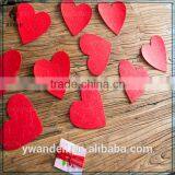 10pcs Wedding Party Red Heart Banners Flags , 2.5m Wedding Room Decoration Flags Banners thumbnail-3