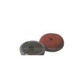 AlNiCo Pot Magnet With Countersunk Hole Bonded Soft Steel Pot With Hole Coated Red Paint