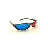 Energy efficiency anto Active shutter ir & bluetooth red blue 3d glasses built in battery