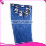 Top Quality Easy Clips Hair Extensions 100% Brazilian Remy Hair Extension Clip In thumbnail-3