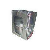 SUS304 UV Light Cleanroom Pass Box With Single Swing Door 220V / 50HZ