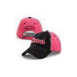 6 Panel Adjustment Brass Buckle Ladies Baseball Caps Embroidery For Women / Girls thumbnail-1