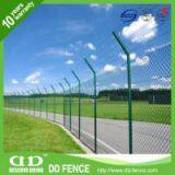 Hurricane Fence / Pvc Diamond Wire Mesh / Inter Link Fence