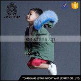 China Supplier Cheap Short Faux Fur Parka Jacket Top Quality Boys Fur Coat thumbnail-2