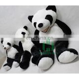 HI CE large plush panda teddy bear stuffed toys for sale