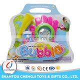 Amazing Safety Plastic Gun Shooter Water Blow Bubble Toys With Gloves