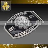 Shiny Gold M Crown Belt Buckle With Soft Enamel Colored thumbnail-2