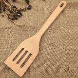 Natural Wood Slotted Turner,Made of Beech Wood