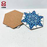 DYE Sublimation Image Printing Funny Christmas Felt Coaster thumbnail-5