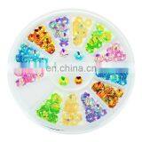 Nail Art Supply Fantasy Colo Flower Shaped 3D Nail Decoration Nail Gems