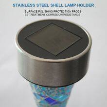 Mosaic Solar Outdoor Lawn Light Waterproof Ip55 Stainless Steel Garden Led Decoration Light for Landscape Yard Pathway thumbnail-3