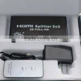 2 in 2 Out Full HD Cable Splitters With Remote thumbnail-3