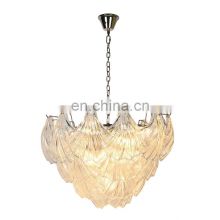Crystal tears lamp fixed ceiling light in crystal glass shell