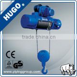 5T double rail electric wire rope hoist with trolley