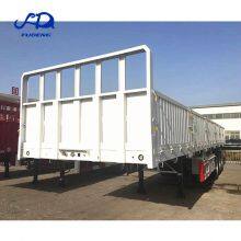 3axles 4axles 40ft Fudeng Brand Mechanical Suspension Heavy Duty Type Flatbed Semi Trailer thumbnail-4