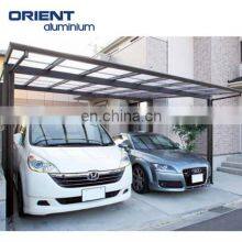 Aluminum Car Parking Canopies and Carport Canopy-glass carport At Garden House