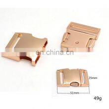 Golden Bag Fitting Accessories High Quality 3/4 Inch Adjustable Metal Buckle Pin 20mm Gold Snap Hook D Ring Clasp for Handbags thumbnail-4