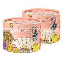 China Supplier Customized Design Tea Bag Package Box Cardboard Food Health Supplement Paper Tube Box