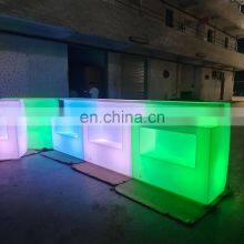 Remote Control Wireless Illuminated Mobile Bar Counter for Living Room Wine Storage Mini Bar Cabinet thumbnail-4