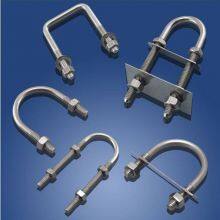 Ukuran Kustom Hot Dip Galvanis Baja Tahan Karat Bolt Pipa Klem Persegi Baut U Untuk Screw thumbnail-5