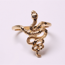 Wholesale High Quality Plated Gold Snake Shaped Napkin Ring thumbnail-4