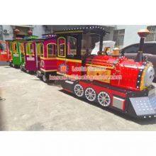 Zhongshan Children's Indoor and Outdoor Excursion Mini-train Electric Travel Thomas FRP Shopping Circle Trackless Train thumbnail-3