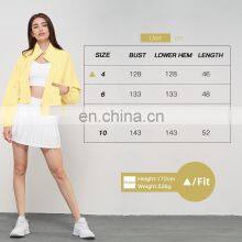Workout Anti Uv Loose Zip Up Sleeve Sports Jackets Custom Logo Adjustable Yoga Tops thumbnail-5