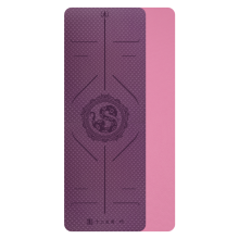 Double Layer TPE Yoga Mat Eco Friendly Yoga Mat With Logo thumbnail-5