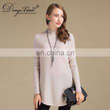 Customized Inner Mongolian 100% Pure Cashmere Latest Fashion Jumpers Women Winter Pullover Sweater For Woman thumbnail-6