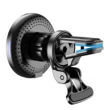 Magnetic Car Wireless Charger Mount for Iphone 12 Qi Wireless Car Charger 15W Fast Charging Phone Car Holder Wireless Charger thumbnail-3