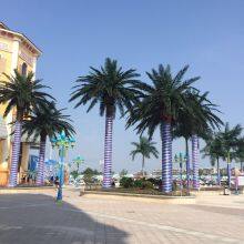 Islamic Style Artificial Date Palm Tree - Fire Retardant Fake Palms for Mosque/Mall Décor in UAE Saudi Arabia Oman thumbnail-3