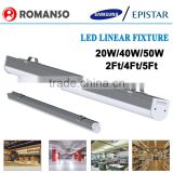 2015 new smd light 1.2m 40W led linear light up down for office