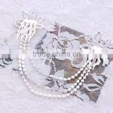 Wholesale Custome Jewelry Clear Crystal Flower Hair Accessory thumbnail-6