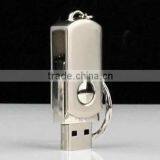 Stainless Steel Swivel Usb Flash Drive With 1-32gb by Aliaba Express