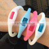 Multi Color Korea Silicon Watch Style Anti Mosquito Bracelet Repellent Band thumbnail-2