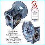NMRV063 Output Flange Gearbox With DC Motor , Speed Reduction