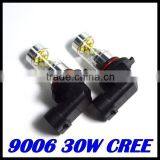 2pcs 9006 LED Pure White Fog Head Tail Driving Car Light