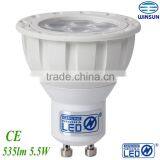 Diameter 49.8mm GU10 LED Spot 5.5W 535LM Nichia LED CRI95/85 CE Approved