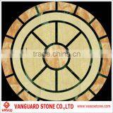 2013 New Design Waterjet Marble Medallion