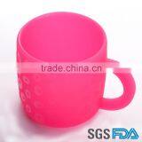 FDA&SGS HOT SALE Silicone Baby Cup Colorful Travel Cup Quality Choice thumbnail-2