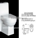 Ceramic Toilet bowl ,Luxury Bathroom siphonic one piece toilet Toilet Seats