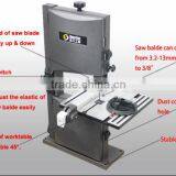 9 Inch 0-45 Degree Mini Cut Band Saw for Wood Aluminum Copper Iron