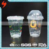China Manufacturer Transparent 360ml Slush Ice Cup With Lid thumbnail-2