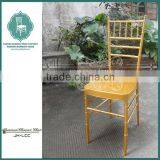 Gold Metallic, Aluminium Strong, Chiavari Chairs thumbnail-1
