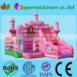 Inflatable Dragon Princess Pvc Castle Combo