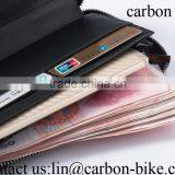 MeyerGlobal Factory Wholesale Custom Carbon Fiber Material Wallet Leather Money Clip Wallet for Men MG-CH-006 thumbnail-5