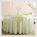 TC-137 Factory Wholesale 100% Polyester Wedding Rosette Table Cloth thumbnail-6