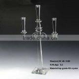 3arms Crystal Large Candelabra for Event