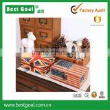 Home decoration national flag wooden storage box gift box                        
                                                                                Supplier's Choice