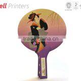 Paper Made Hand Fan Printing and Die Cut From India thumbnail-1